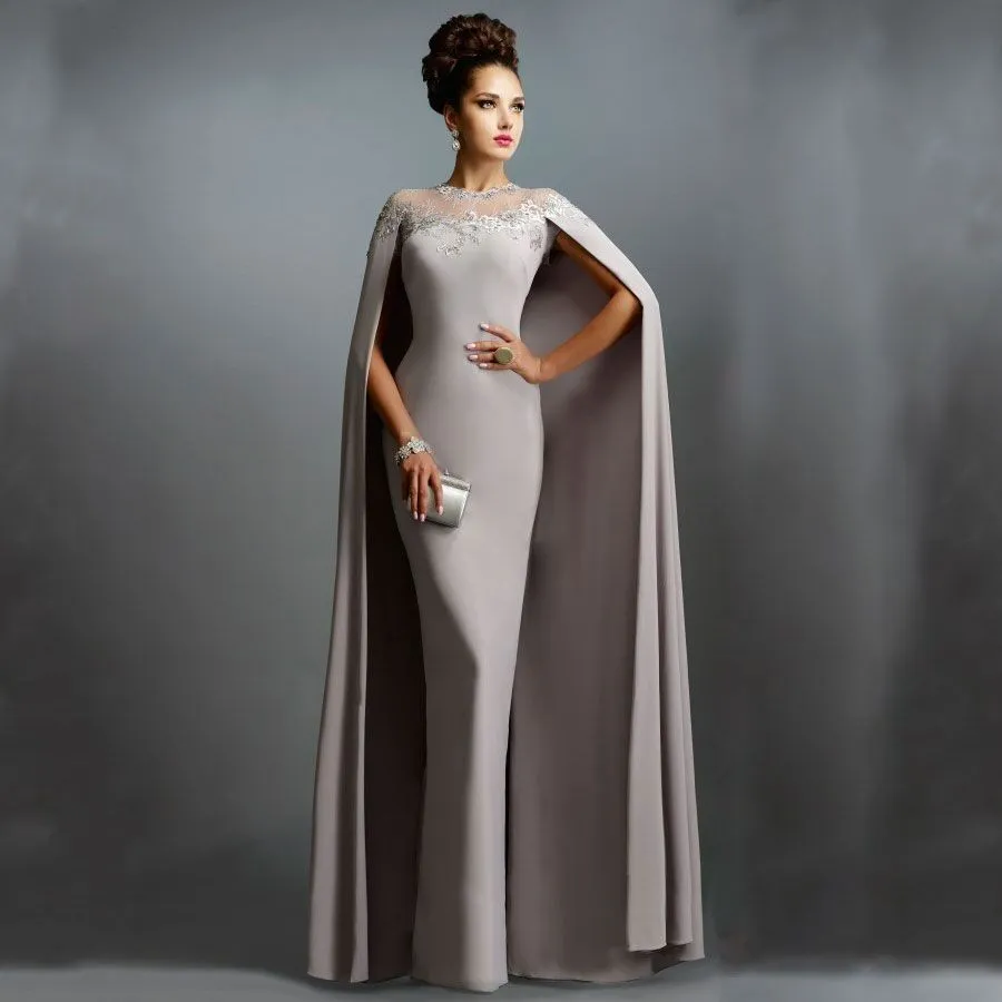 cape dress formal