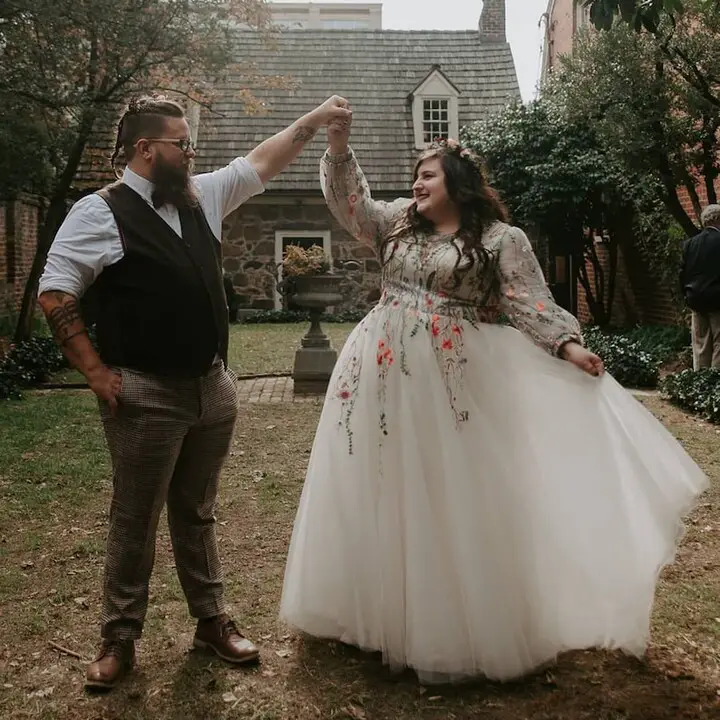 non traditional wedding dress