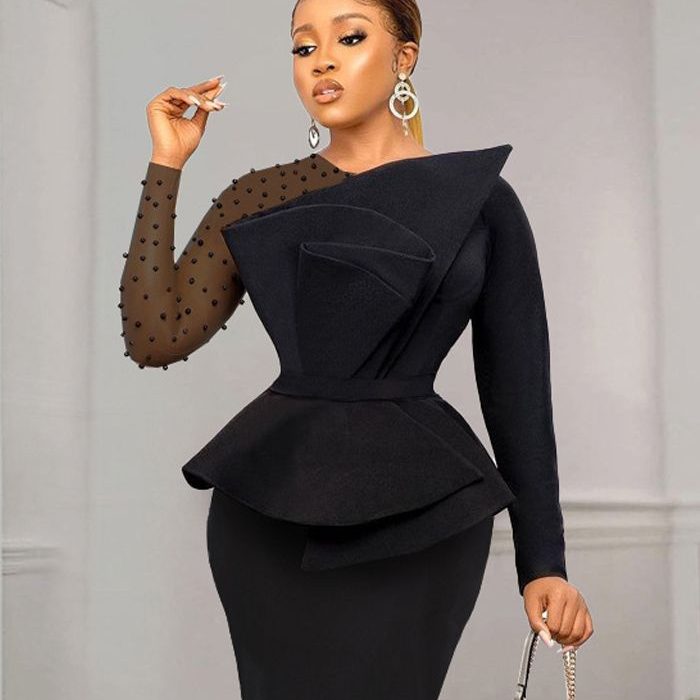 black formal dress for women