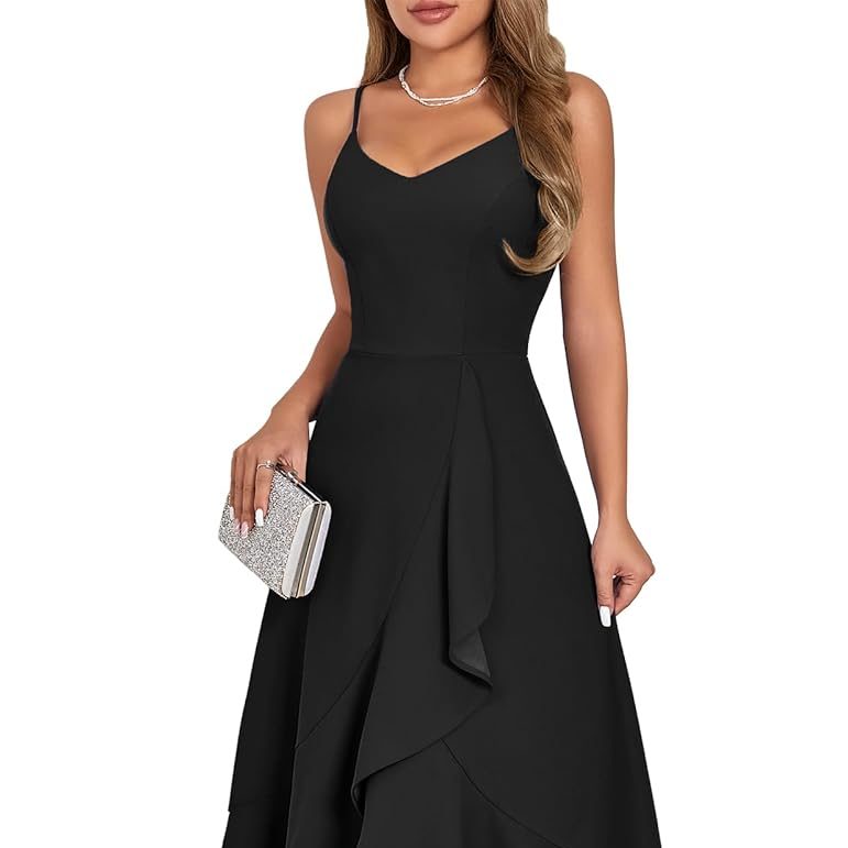 formal black tie wedding guest dress