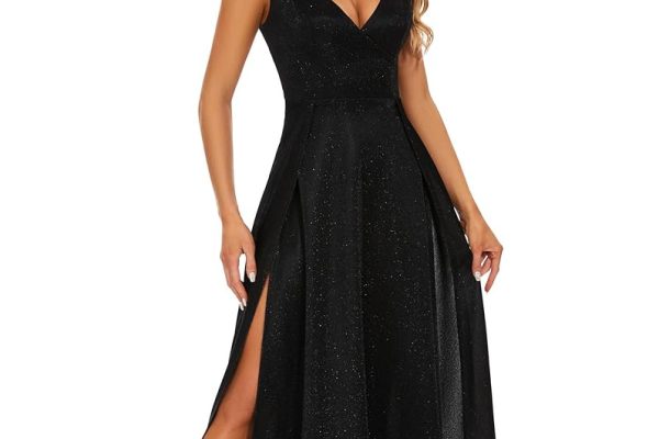black long formal dress