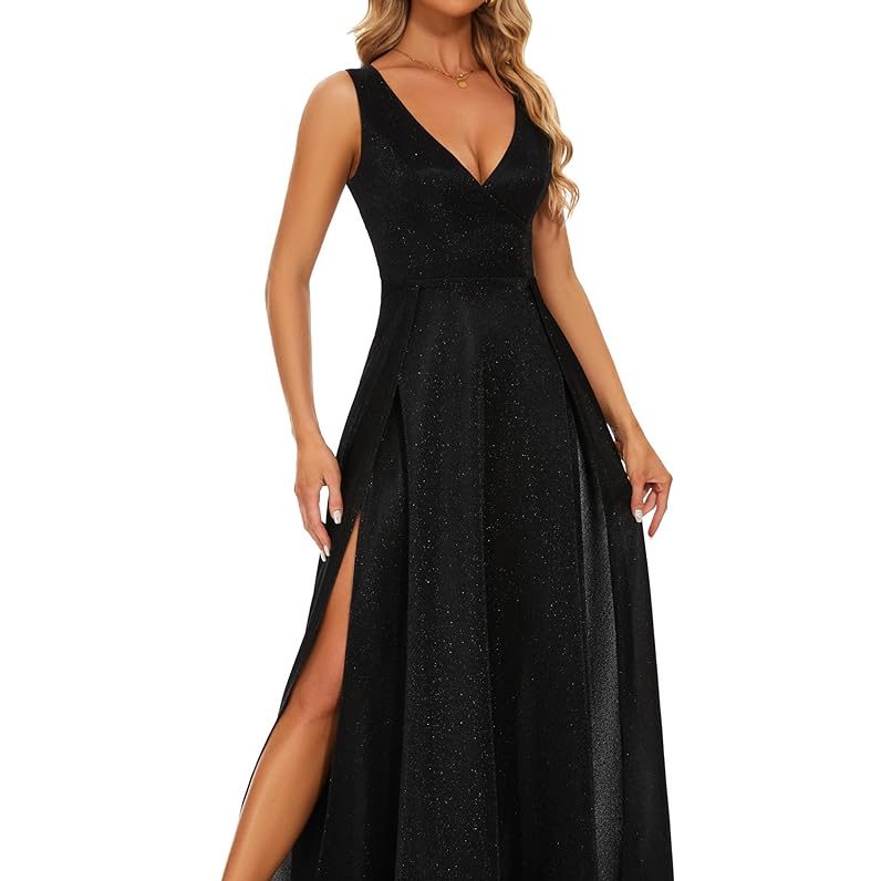 black long formal dress