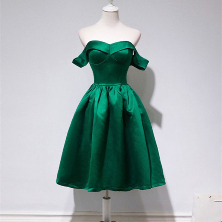 green semi formal dress