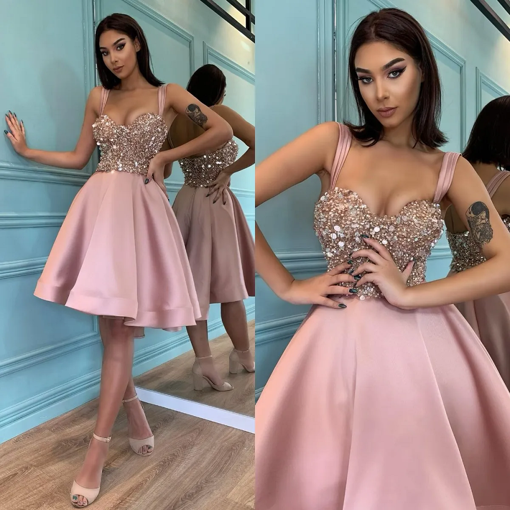 formal pink dress