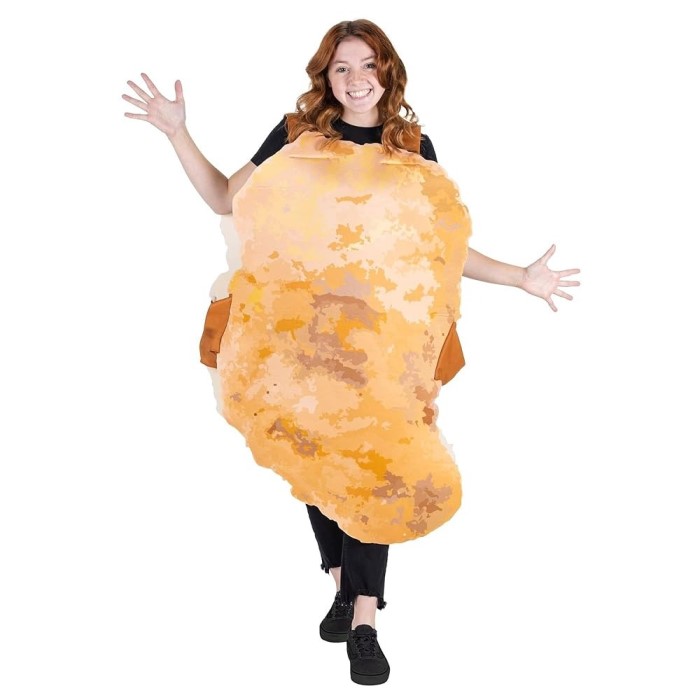 chicken nugget costume for adults