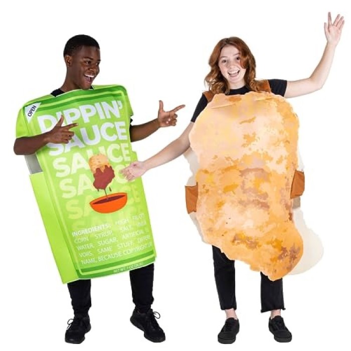 chicken nugget costume for adults