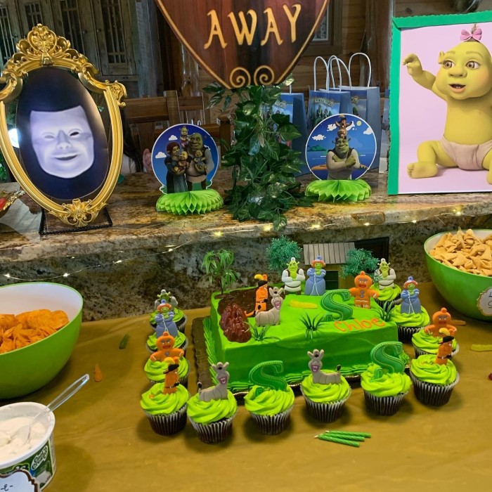 shrek party decorations