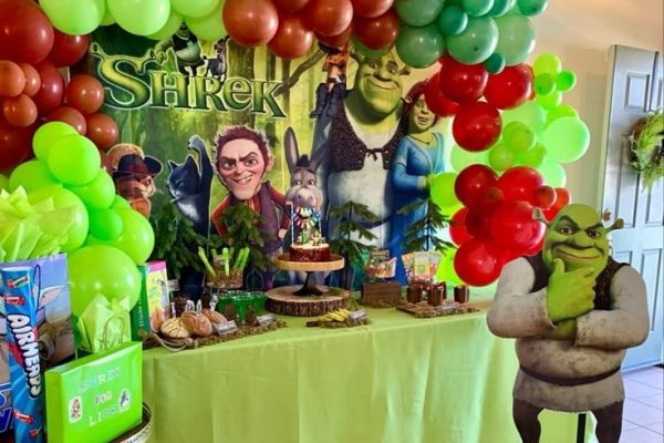 shrek party decorations