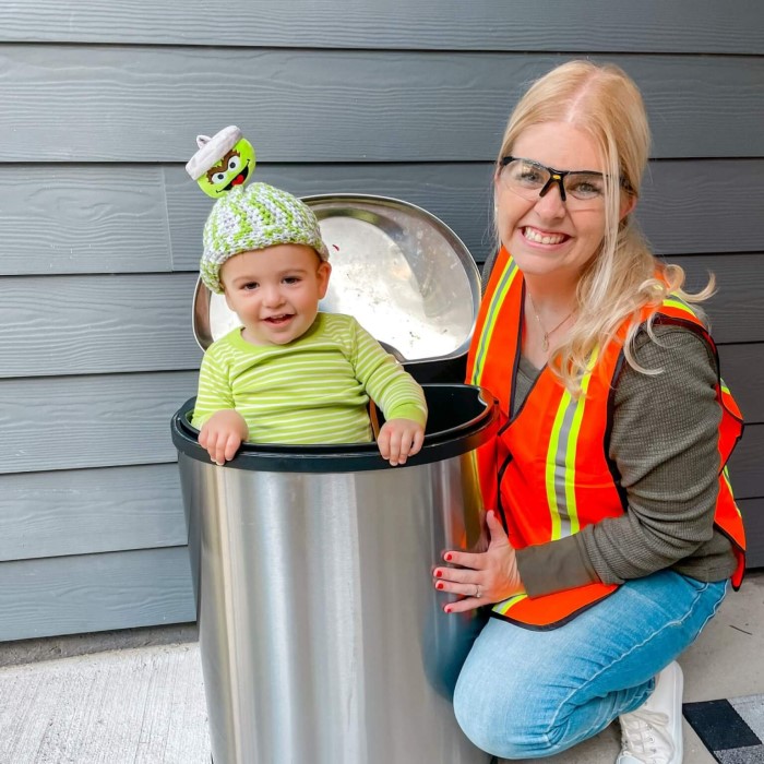 oscar the grouch diy costume