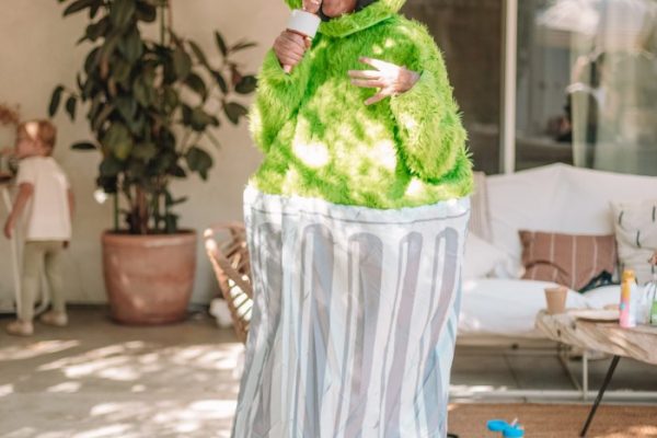 oscar the grouch diy costume