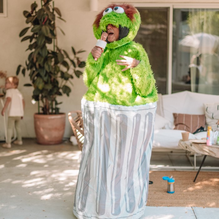 oscar the grouch diy costume