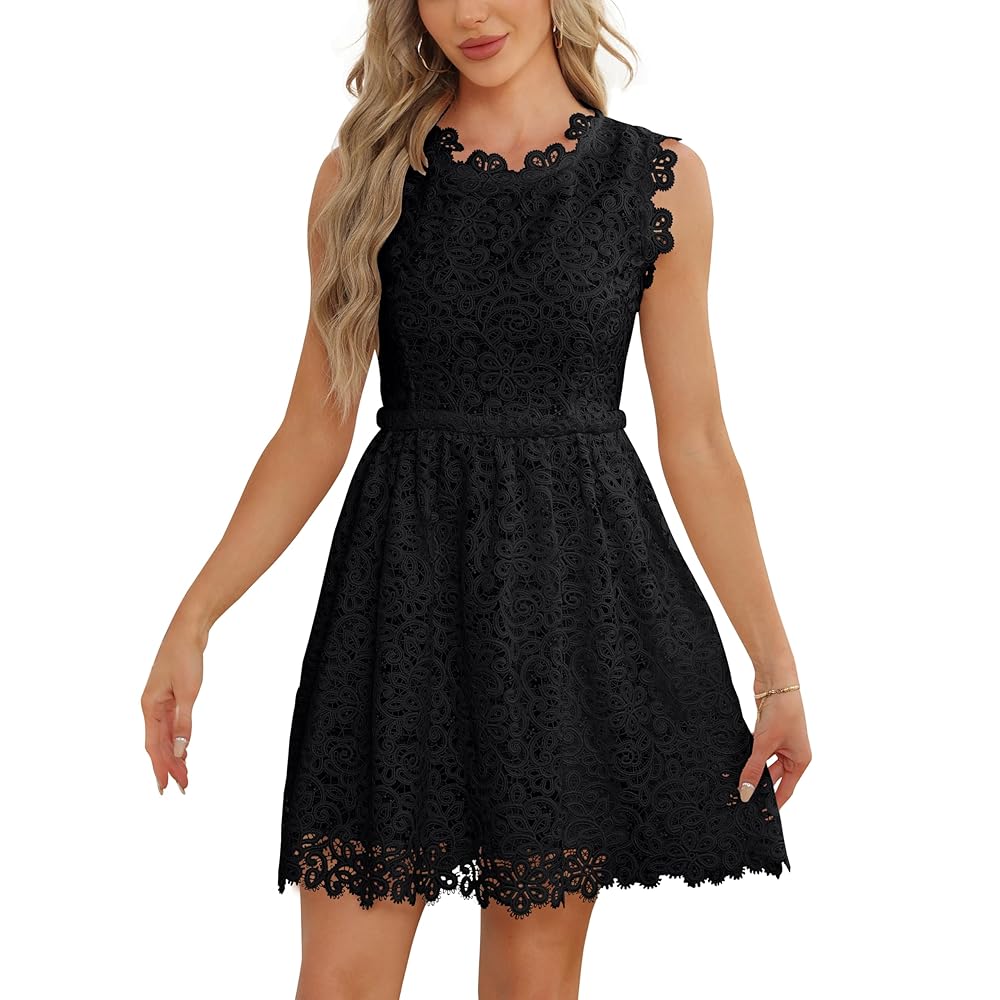 black mini dress formal