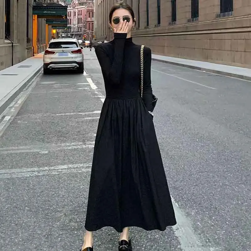 black midi dress formal