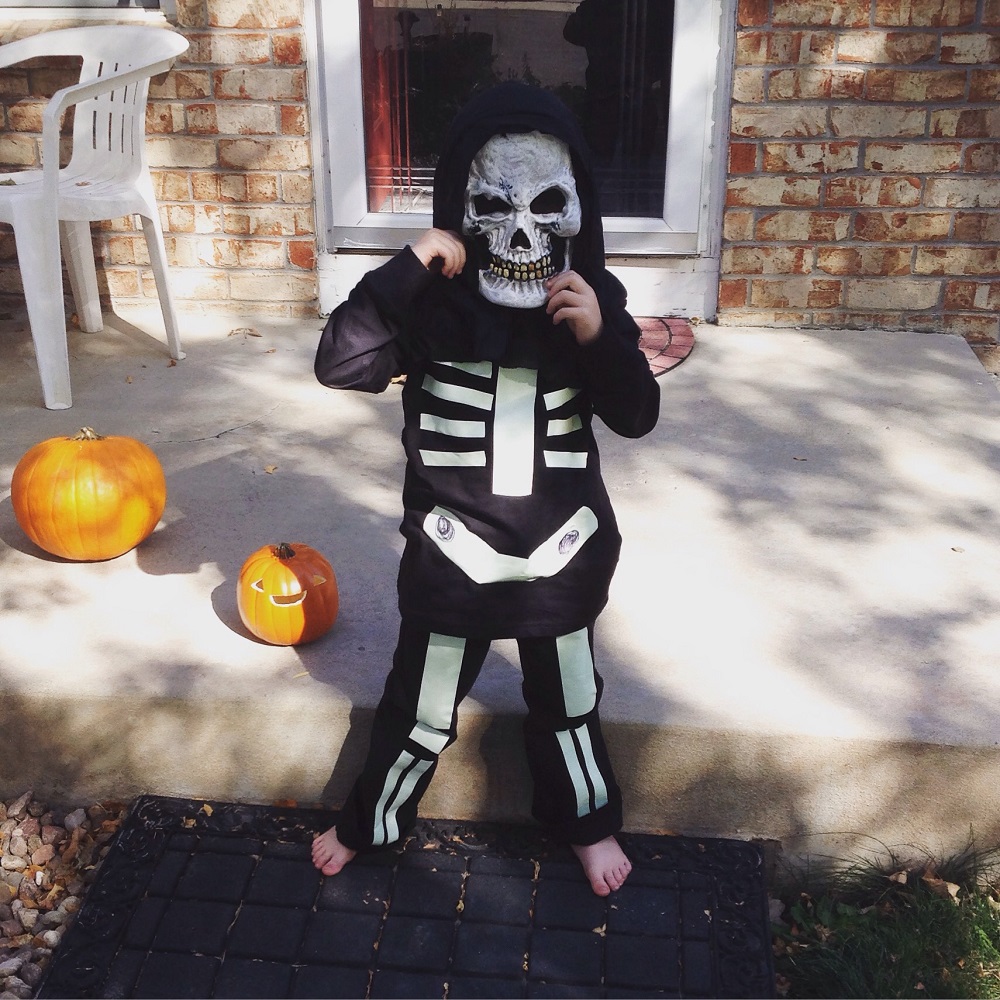 skeleton costume