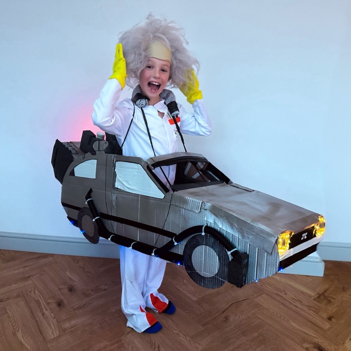back to the future costume diy