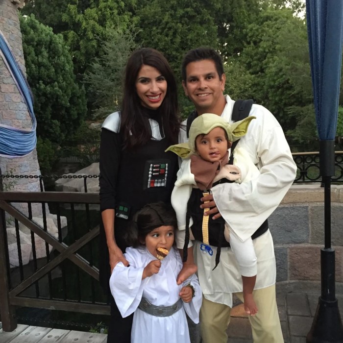 padme and anakin costume