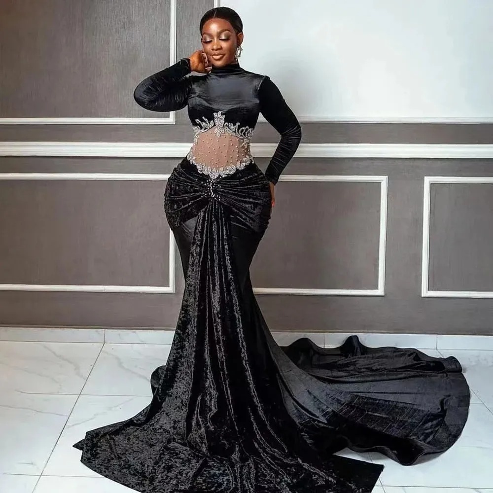 elegant formal black dress