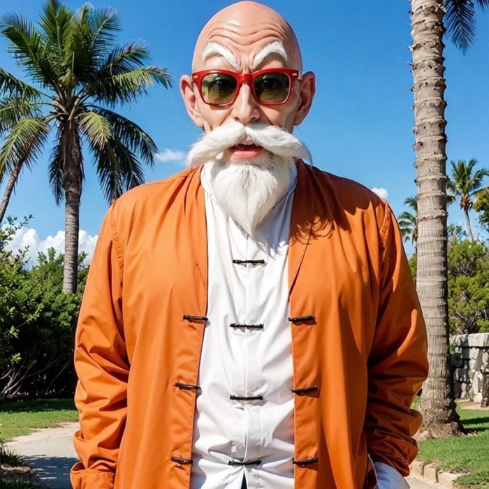 master roshi costume