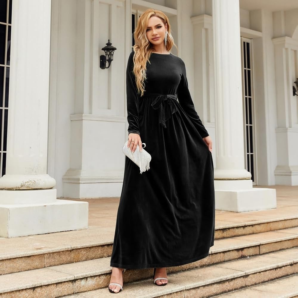 formal long sleeve dress