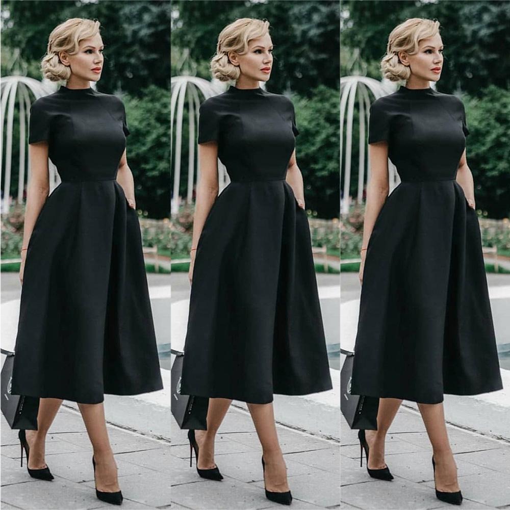 elegant formal black dress