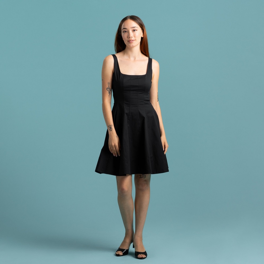 short black dress
