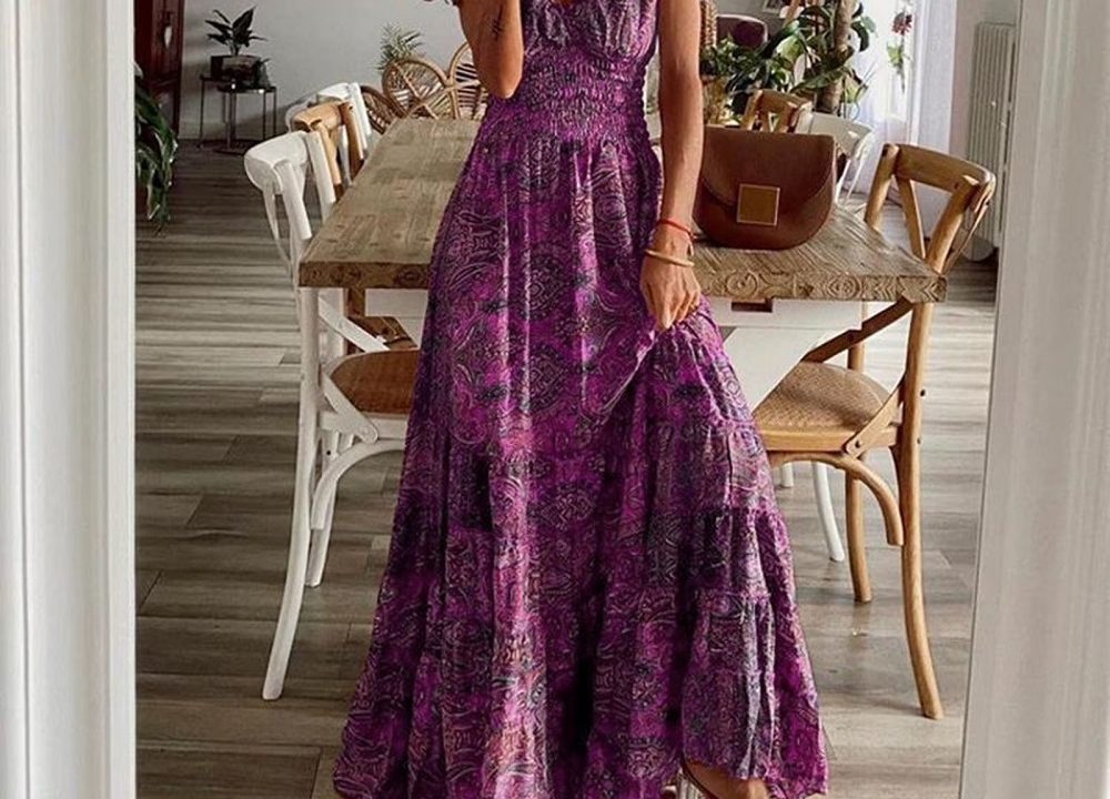 floral semi formal dress
