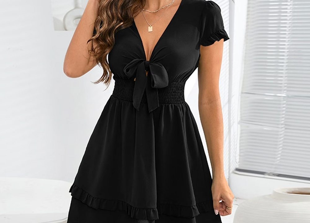 short black formal dress