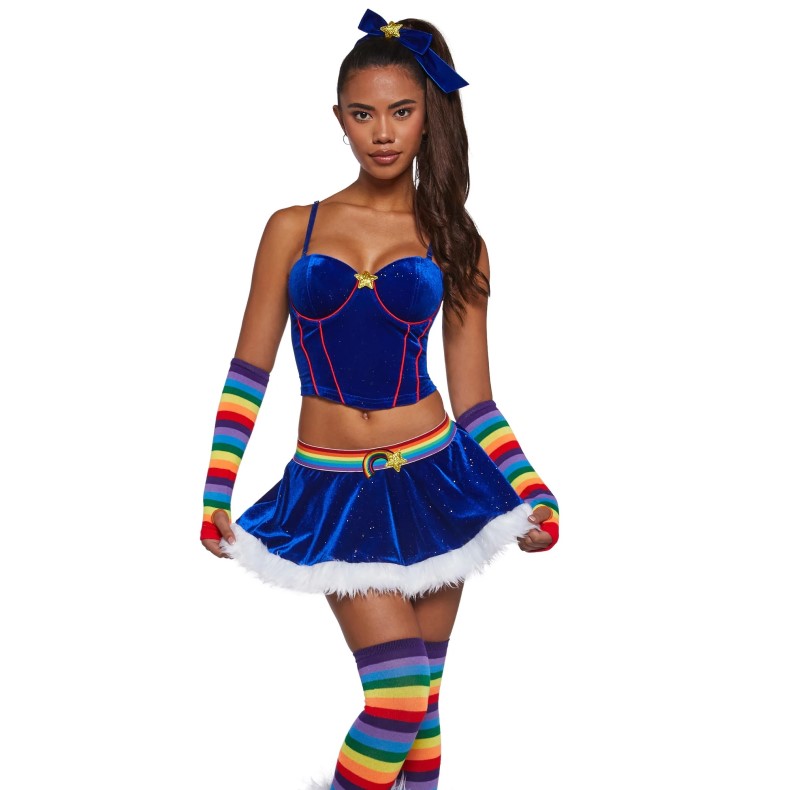 rainbow brite costume 80s