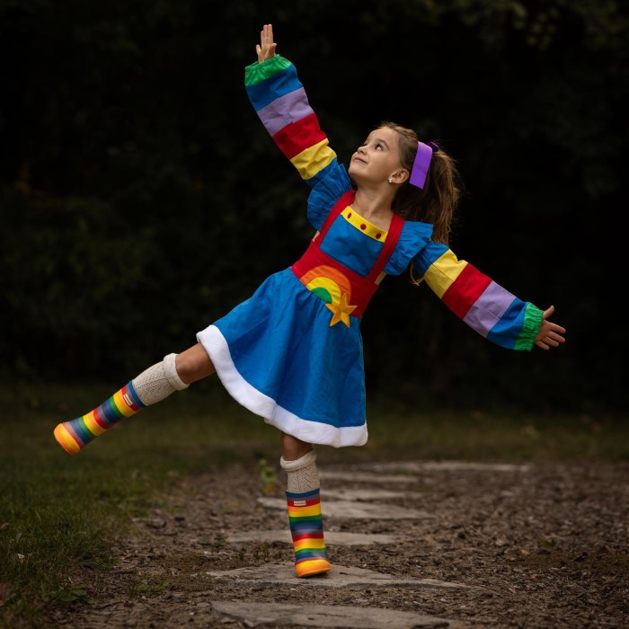 rainbow brite costume 80s