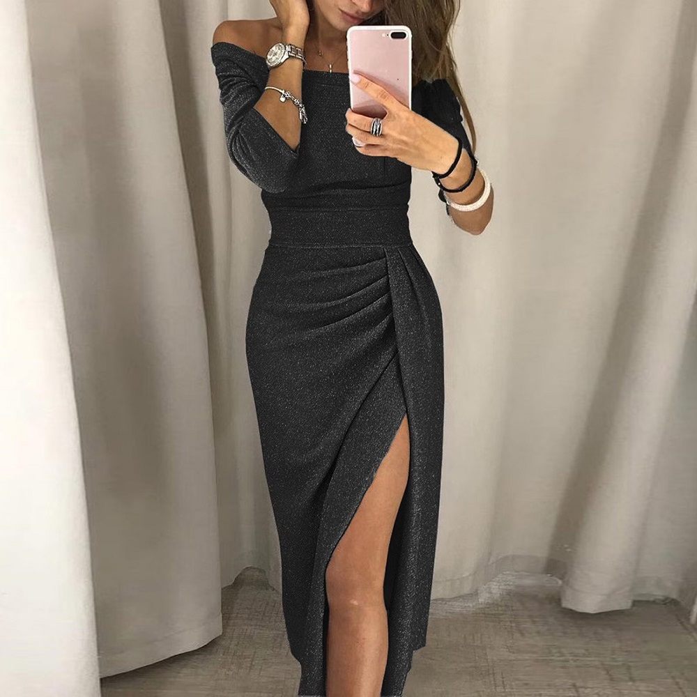 formal dress black