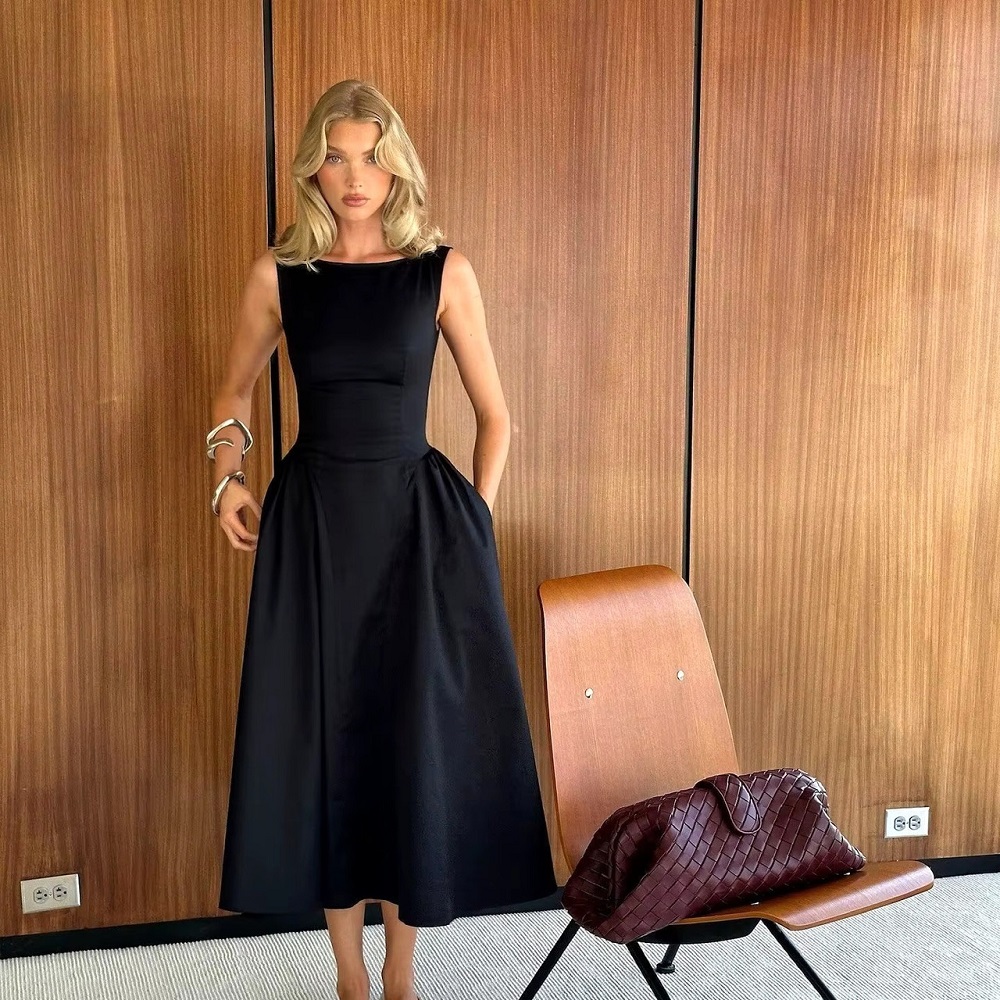 a line midi dress formal