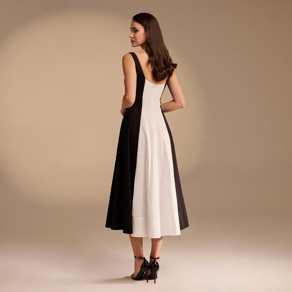a line midi dress formal