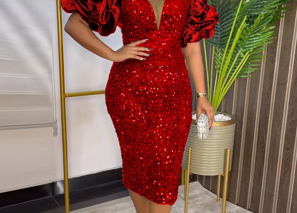 semi formal christmas party dress