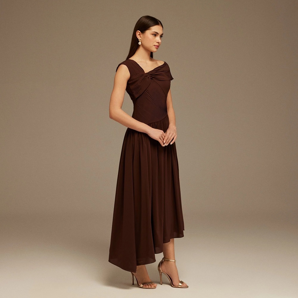 a line midi dress formal