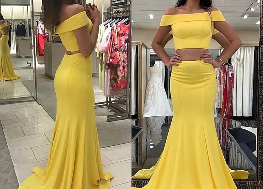 light yellow formal dress
