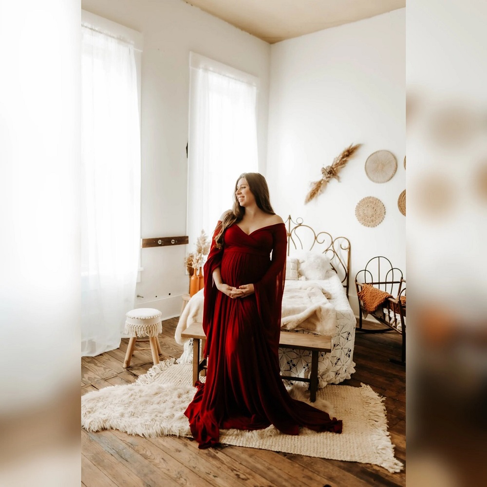 maternity christmas dress