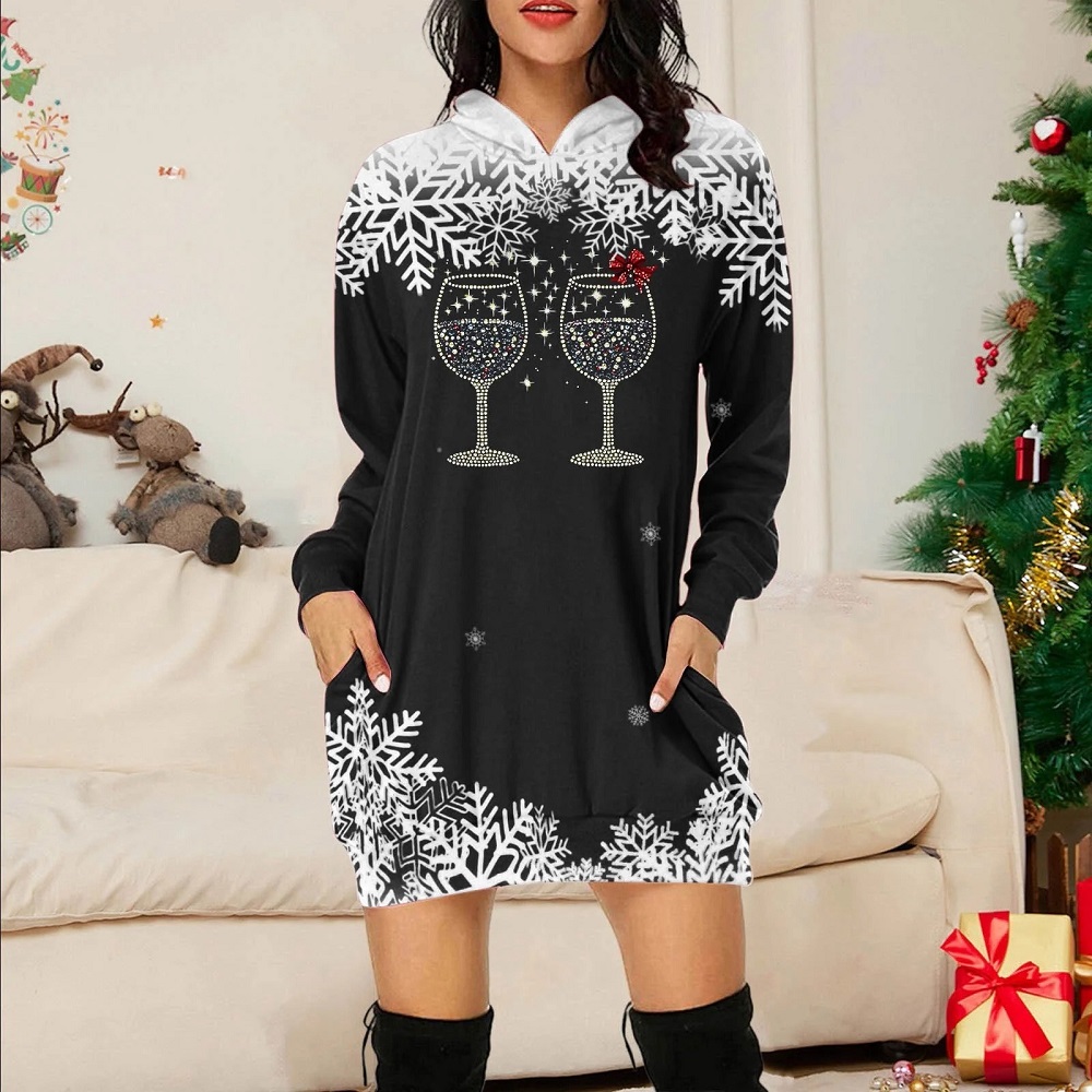 maternity christmas dress
