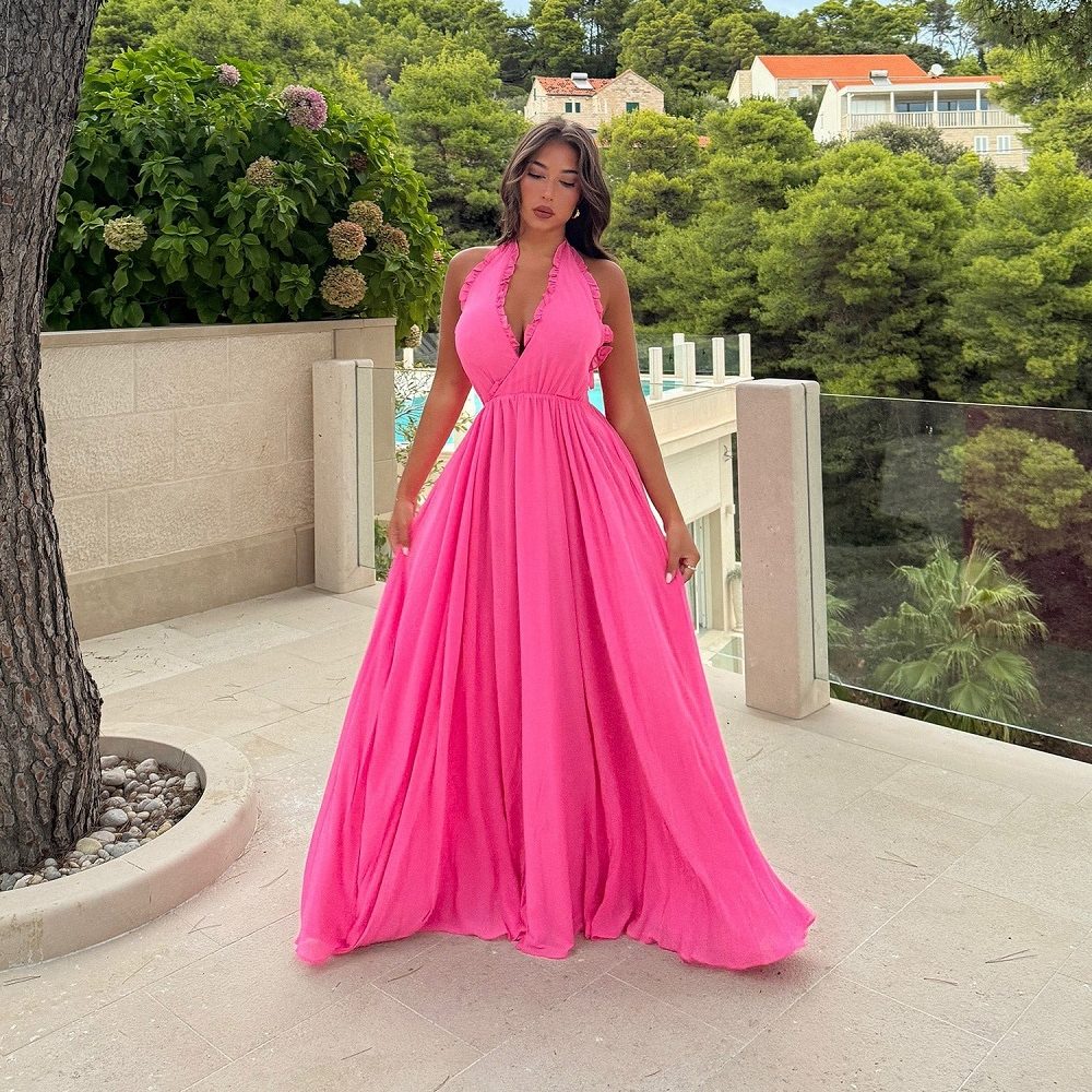 chiffon formal dress