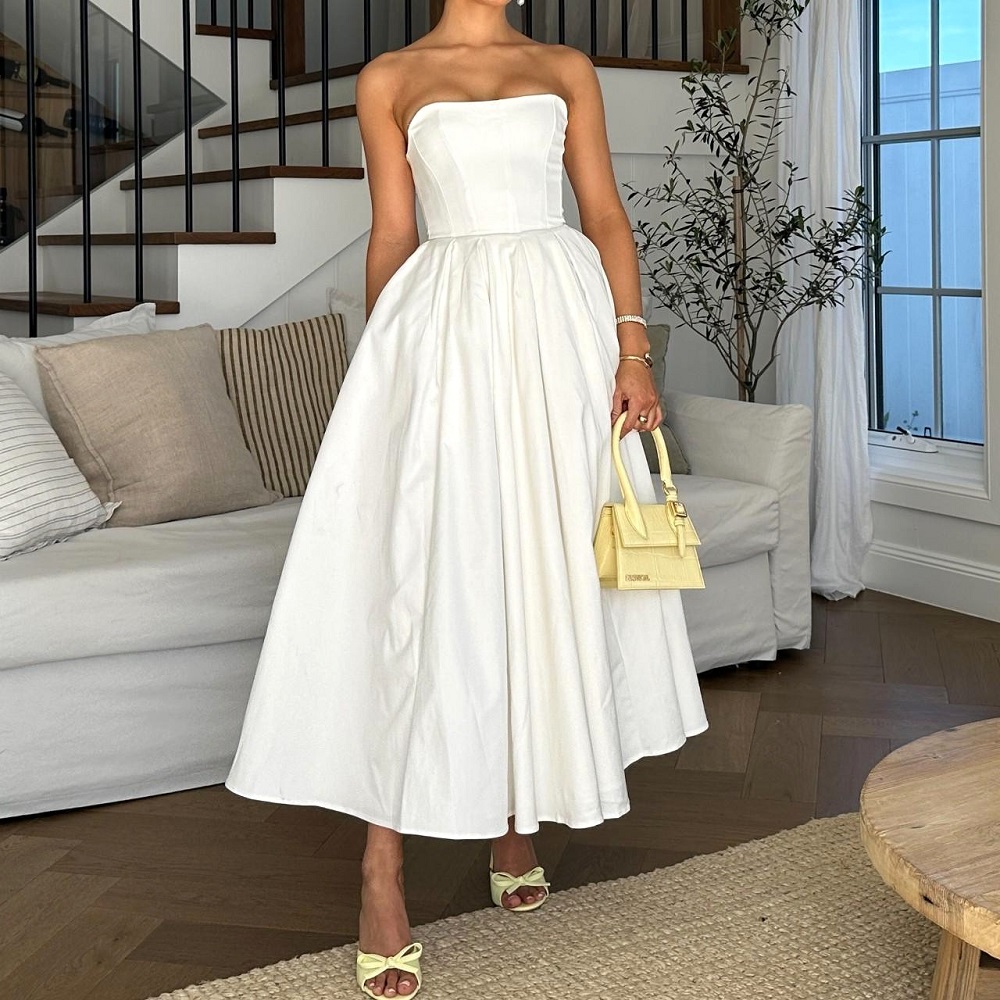 a line midi dress formal