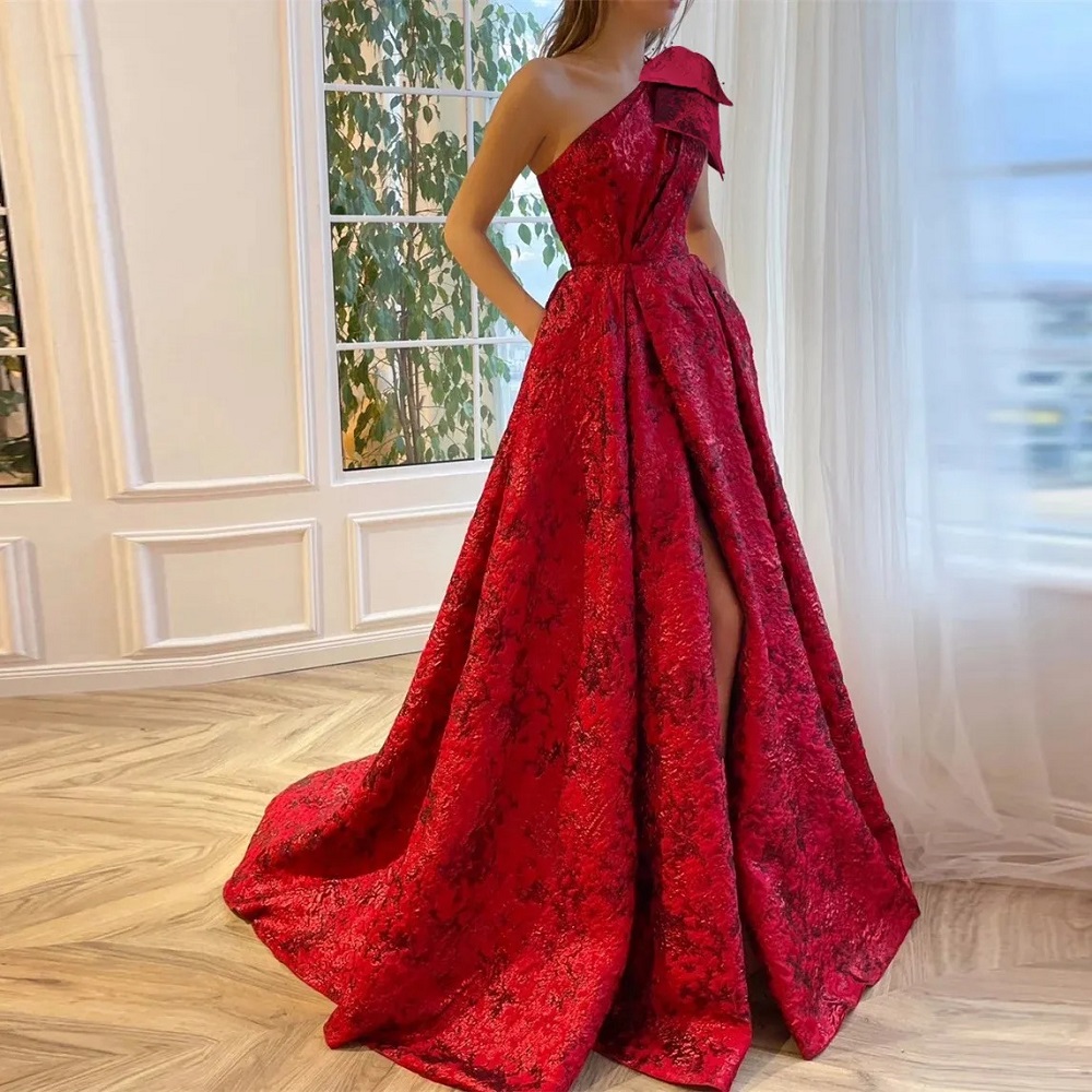 long red formal dress