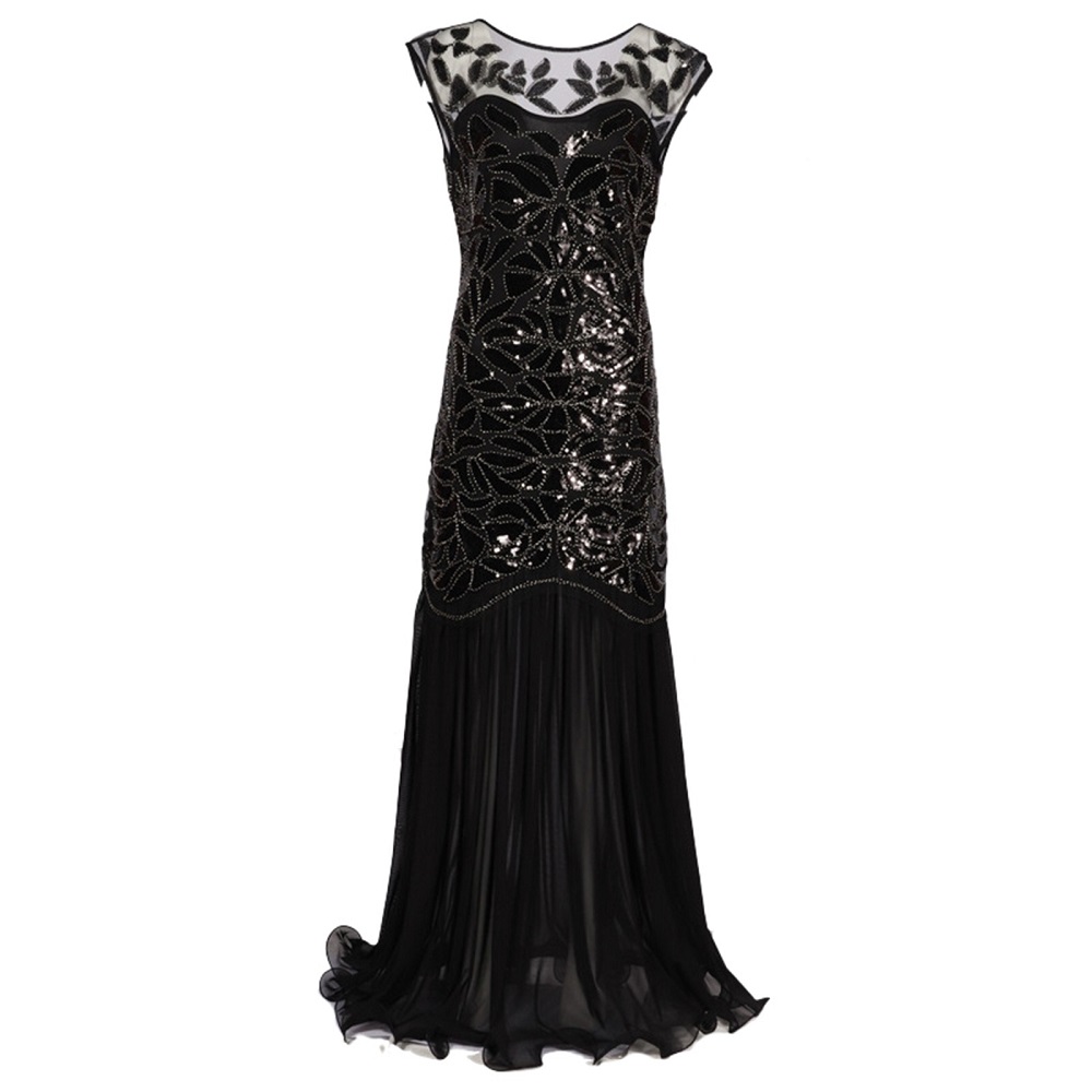 long sleeve formal maxi dress