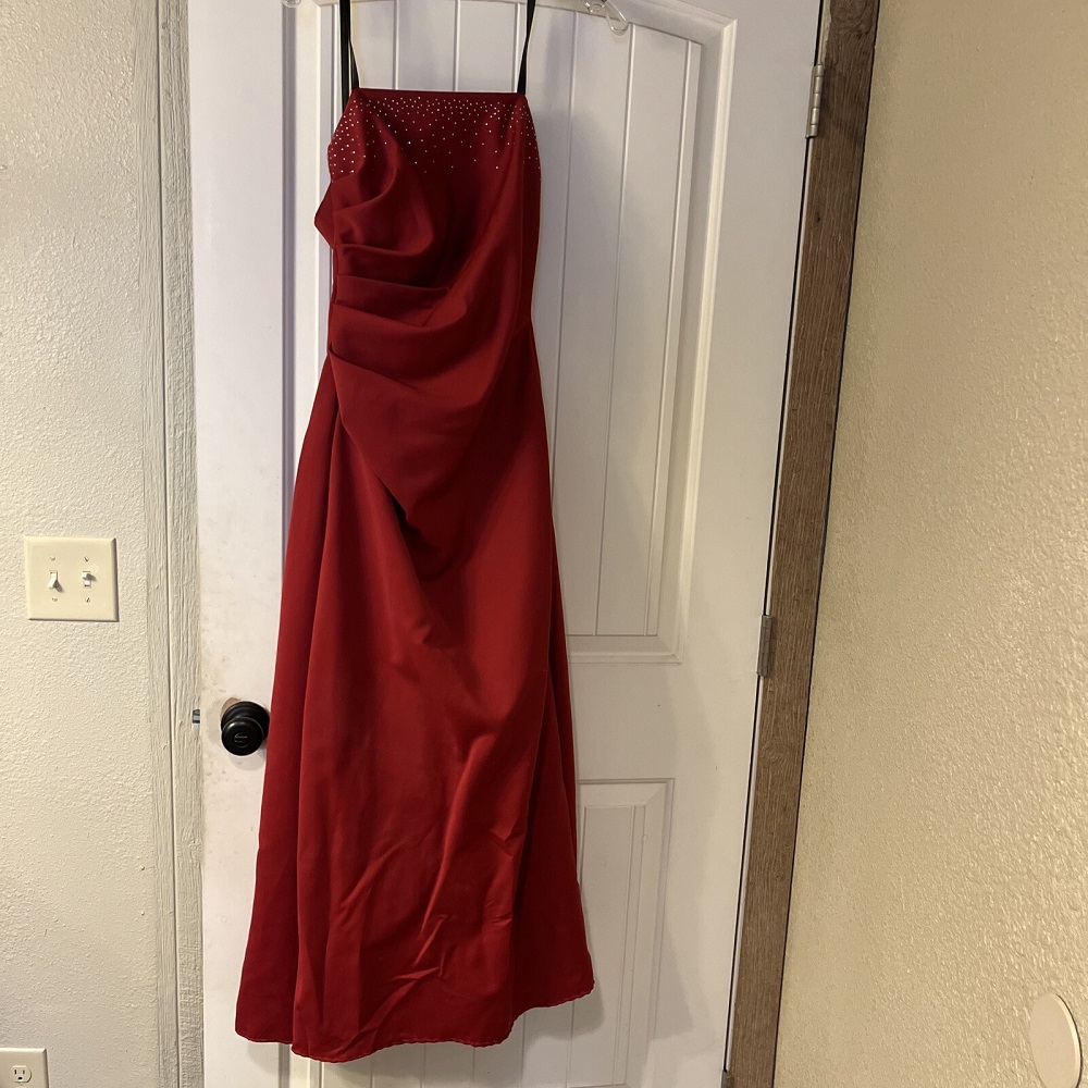 long red formal dress