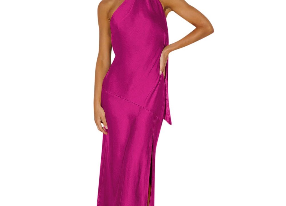 halter top dress formal