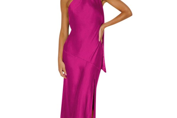 halter top dress formal