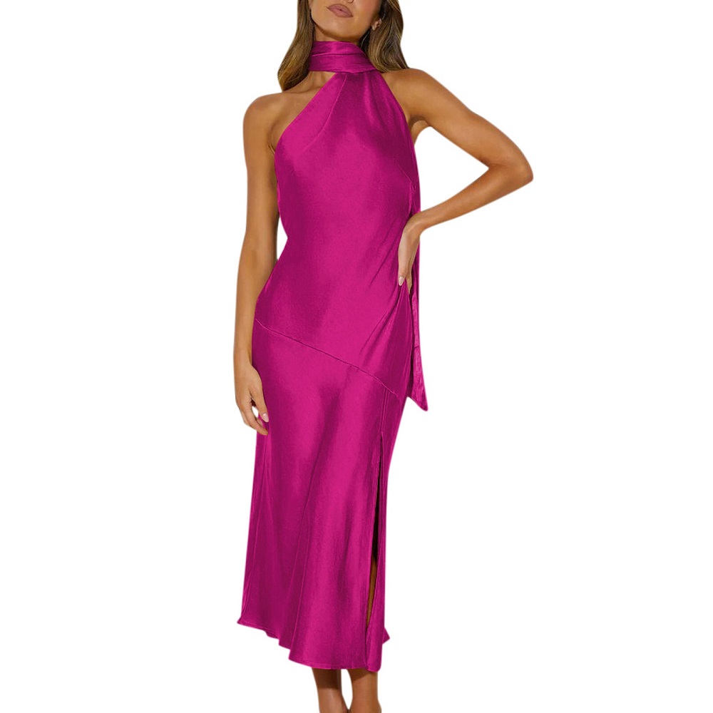 halter top dress formal