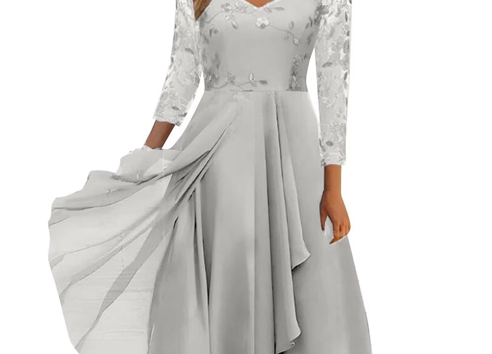 floral formal wedding guest dress
