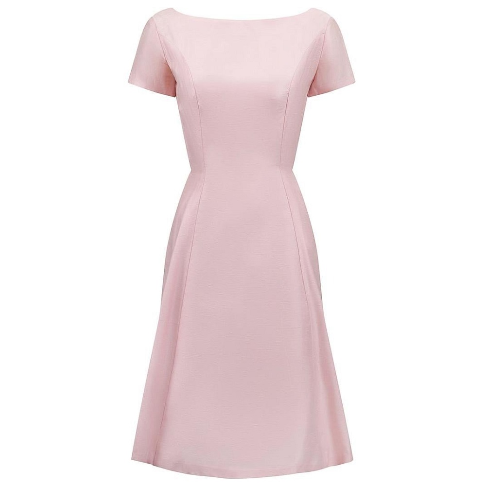 women's pink formal dress