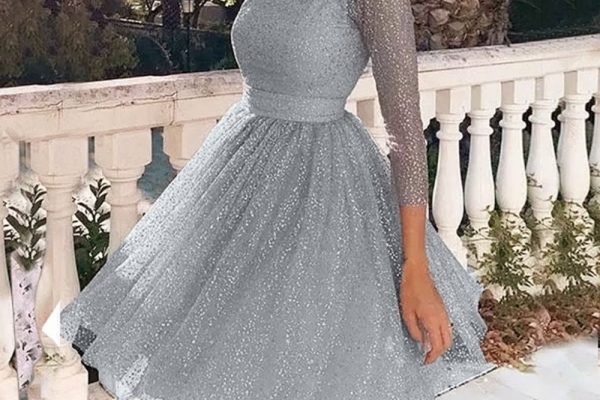 winter formal mini dress