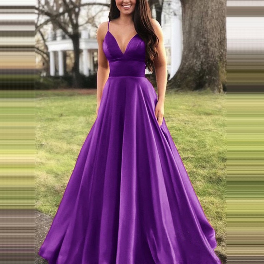 colorful formal dress