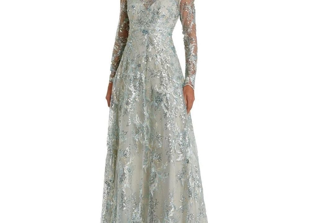 embellished formal dress